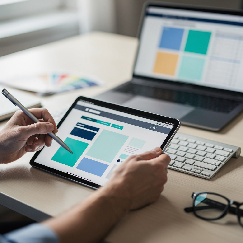 webyodlukyna web design agency team collaborating on detailed service plans for client projects